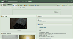 Desktop Screenshot of foreverdoom.deviantart.com