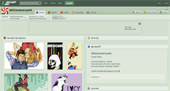 Desktop Screenshot of deliciousnewyork.deviantart.com