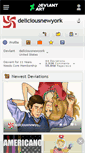 Mobile Screenshot of deliciousnewyork.deviantart.com