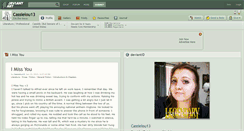 Desktop Screenshot of cassielou13.deviantart.com
