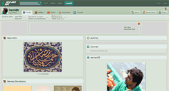 Desktop Screenshot of hamidir.deviantart.com