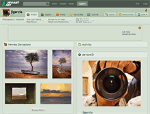 Tablet Screenshot of jlgarcia.deviantart.com