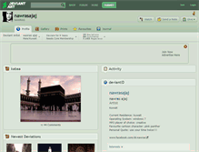 Tablet Screenshot of nawrasajaj.deviantart.com