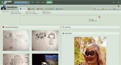 Desktop Screenshot of charlielives.deviantart.com