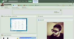 Desktop Screenshot of doomangelgr.deviantart.com