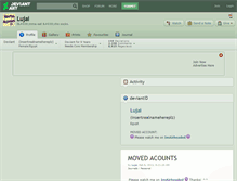 Tablet Screenshot of lujai.deviantart.com