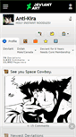 Mobile Screenshot of anti-kira.deviantart.com