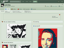 Tablet Screenshot of anti-kira.deviantart.com