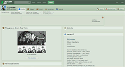 Desktop Screenshot of izzy-rose.deviantart.com