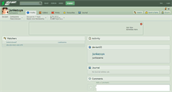 Desktop Screenshot of junkazuya.deviantart.com