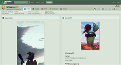 Desktop Screenshot of ncmares.deviantart.com