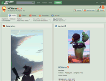 Tablet Screenshot of ncmares.deviantart.com