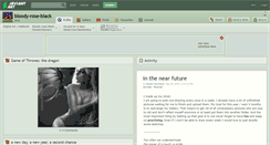 Desktop Screenshot of bloody-rose-black.deviantart.com