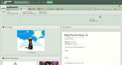 Desktop Screenshot of ooxbluexoo.deviantart.com
