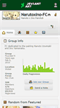 Mobile Screenshot of narutoxino-fc.deviantart.com
