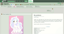 Desktop Screenshot of morgwaine.deviantart.com