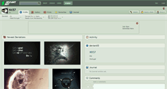 Desktop Screenshot of nx57.deviantart.com