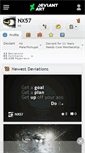 Mobile Screenshot of nx57.deviantart.com