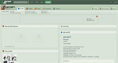 Desktop Screenshot of gamegirl1.deviantart.com