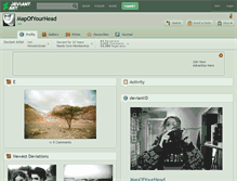 Tablet Screenshot of mapofyourhead.deviantart.com