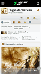 Mobile Screenshot of hugue-de-watteau.deviantart.com