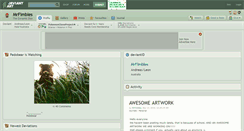 Desktop Screenshot of mrfimbles.deviantart.com