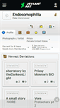 Mobile Screenshot of endosomophilia.deviantart.com