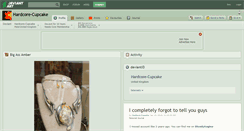 Desktop Screenshot of hardcore-cupcake.deviantart.com