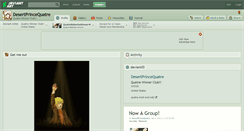 Desktop Screenshot of desertprincequatre.deviantart.com