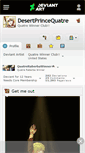 Mobile Screenshot of desertprincequatre.deviantart.com