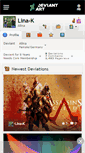 Mobile Screenshot of lina-k.deviantart.com