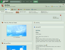 Tablet Screenshot of dj-picis.deviantart.com
