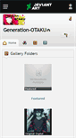 Mobile Screenshot of generation-otaku.deviantart.com