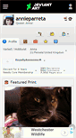 Mobile Screenshot of annieparreta.deviantart.com