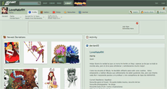 Desktop Screenshot of lovehaterh.deviantart.com