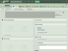 Tablet Screenshot of driprat.deviantart.com