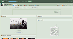 Desktop Screenshot of majnoon-228.deviantart.com