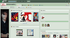 Desktop Screenshot of cartooncouples.deviantart.com