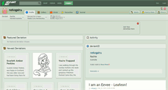 Desktop Screenshot of nekogairu.deviantart.com