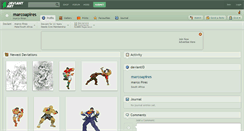 Desktop Screenshot of marcoapires.deviantart.com