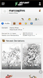 Mobile Screenshot of marcoapires.deviantart.com