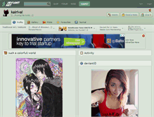 Tablet Screenshot of kairival.deviantart.com