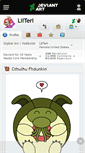 Mobile Screenshot of lilteri.deviantart.com