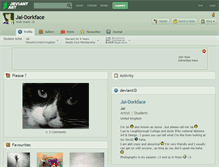 Tablet Screenshot of jai-dorkface.deviantart.com