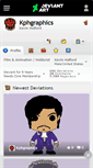 Mobile Screenshot of kphgraphics.deviantart.com