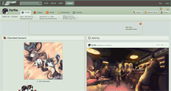 Desktop Screenshot of hyrika.deviantart.com