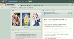 Desktop Screenshot of mars-venus.deviantart.com