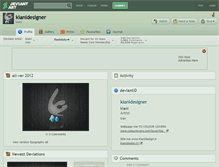 Tablet Screenshot of kianidesigner.deviantart.com