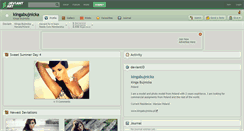 Desktop Screenshot of kingabujnicka.deviantart.com