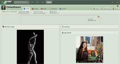 Desktop Screenshot of chelsearoseart.deviantart.com